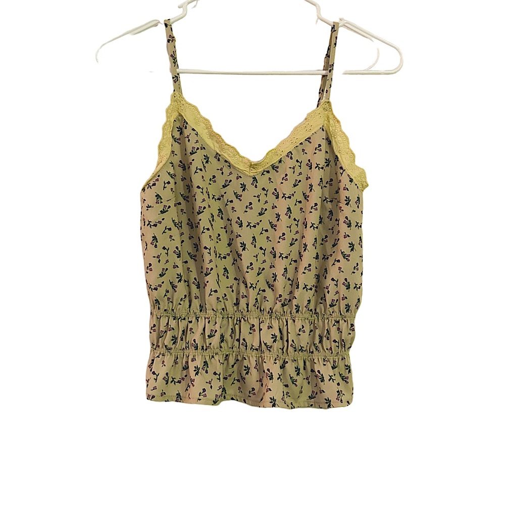 Ten Sixty Sherman Yellow Floral Cami